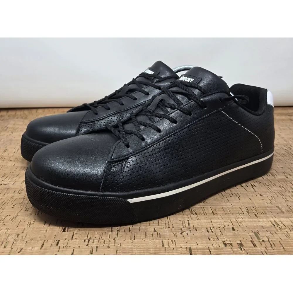 Rocky‎ Shoes Mens 11.5M Skate Low Nano Safety Composite Toe Work Black Sneakers